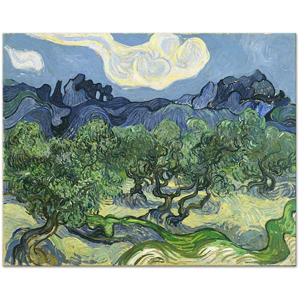 Vincent van Gogh Zeytin Ağacı Tablosu